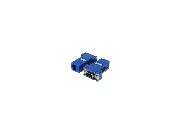 Savant RJ45-Serial Flow No Null BLÅ RJ45 til Serial adapter, stk 