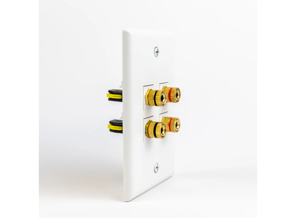 Speaker Snap Keystone White 4 Keystone, 4 pack 