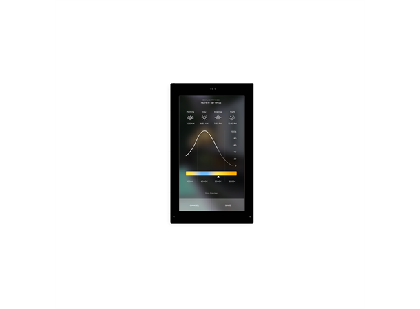 Savant 5.5 Touchskjerm Sort Savant Touchskjerm 5.5" 