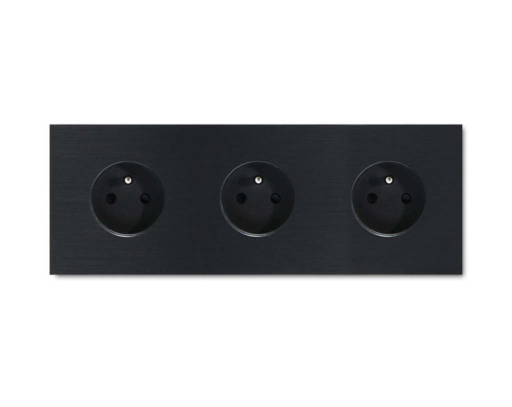 Basalte 3 hulls ramme, black