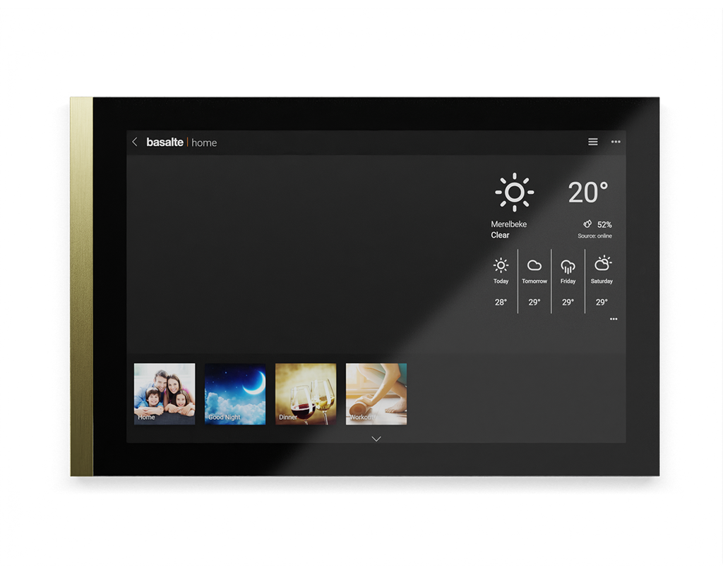 Basalte Lena - 10,1" LCD - Brass