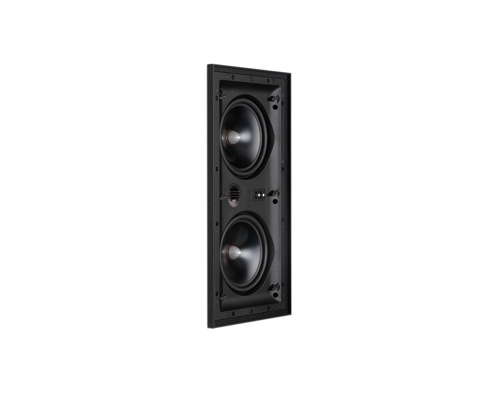 Basalte Plano R3 in wall speaker, black